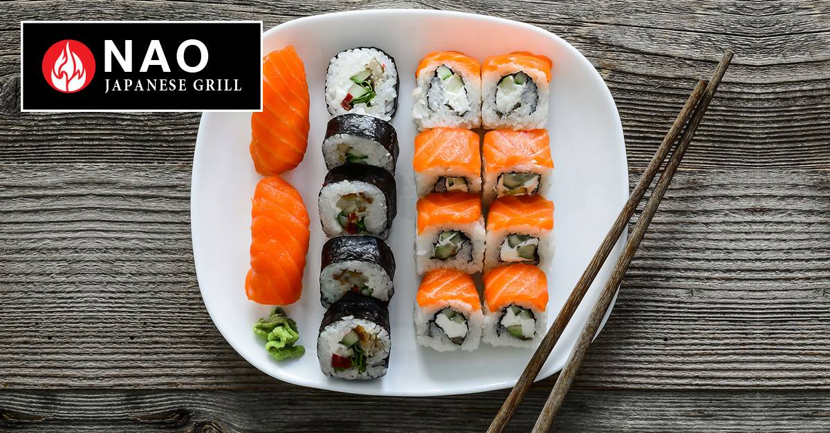 NAO Sushi Plate
